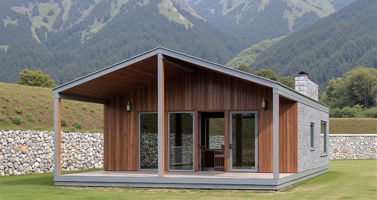 Barnhouse 707 — 49,6 m², vedere 2/4