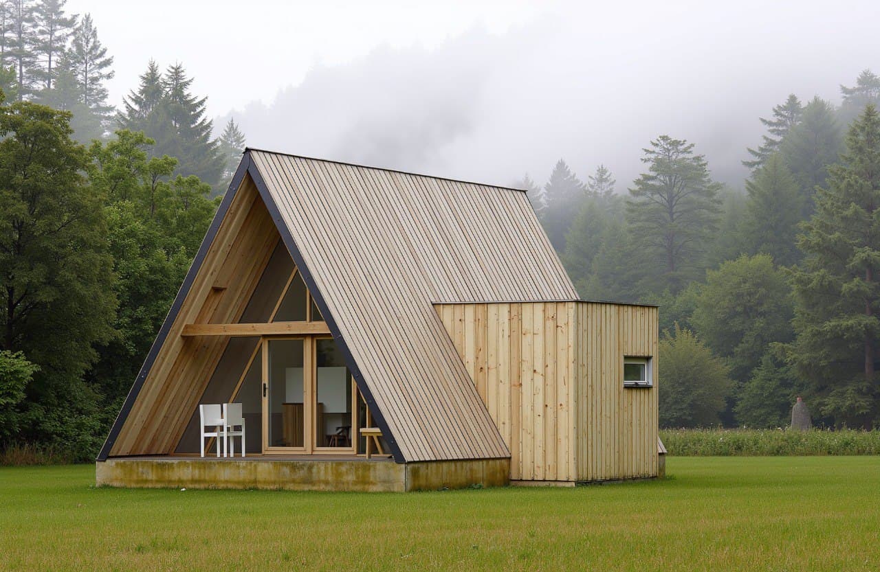 A-frame 715-1 — 45,8 m², vedere 2/11