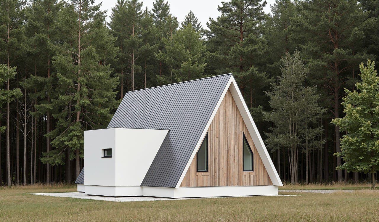 A-frame 715-1 — 45,8 m², vedere 4/11