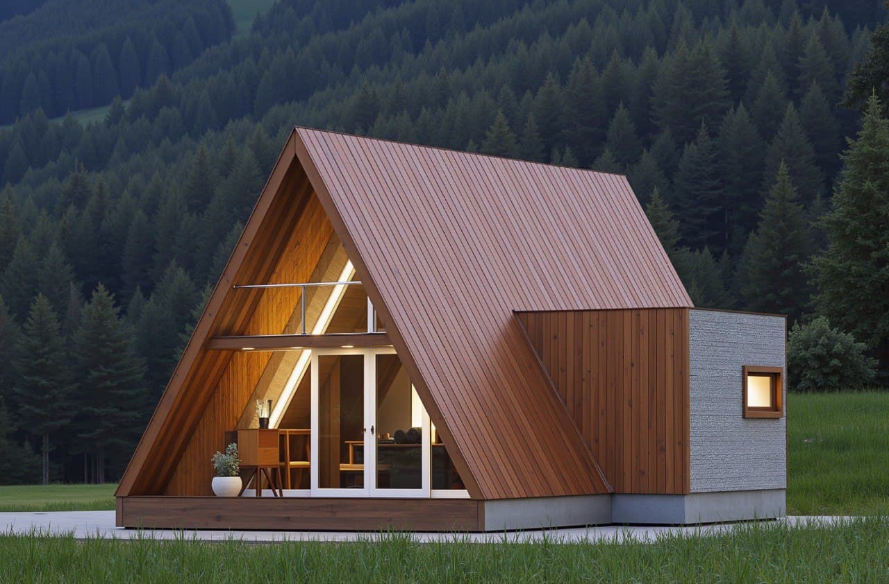 A-frame 715-1 — 45,8 m², vedere 10/11