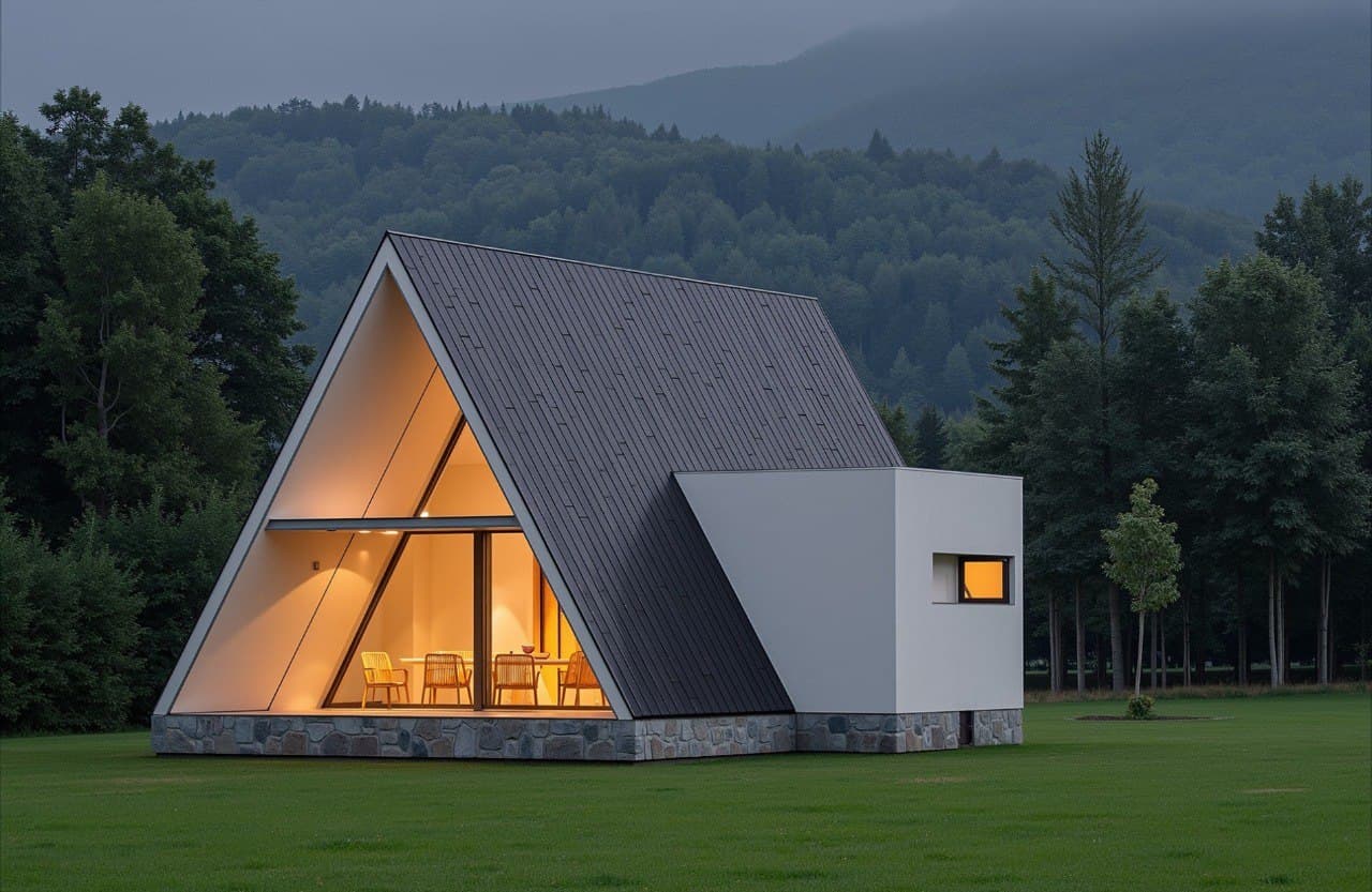 A-frame 715-1 — 45,8 m², vedere 11/11