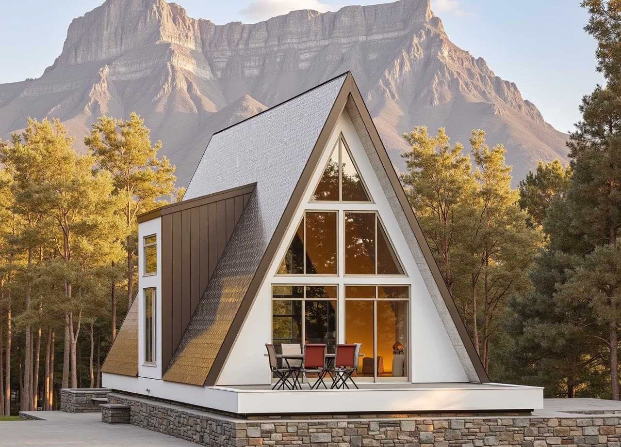 A-frame 715-2 — 87,6 m², vedere 5/10