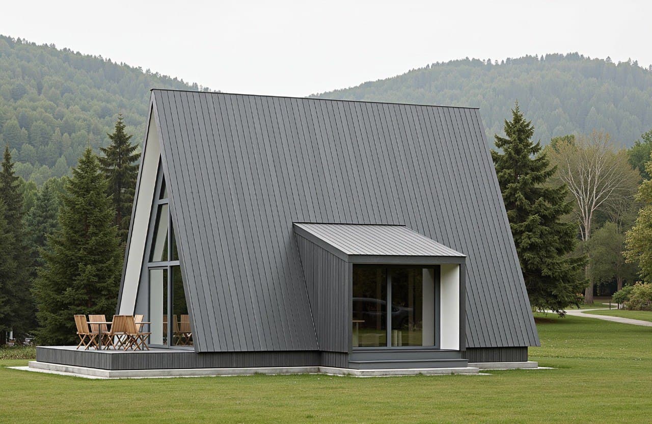 A-frame 715-2 — 87,6 m², vedere 6/10
