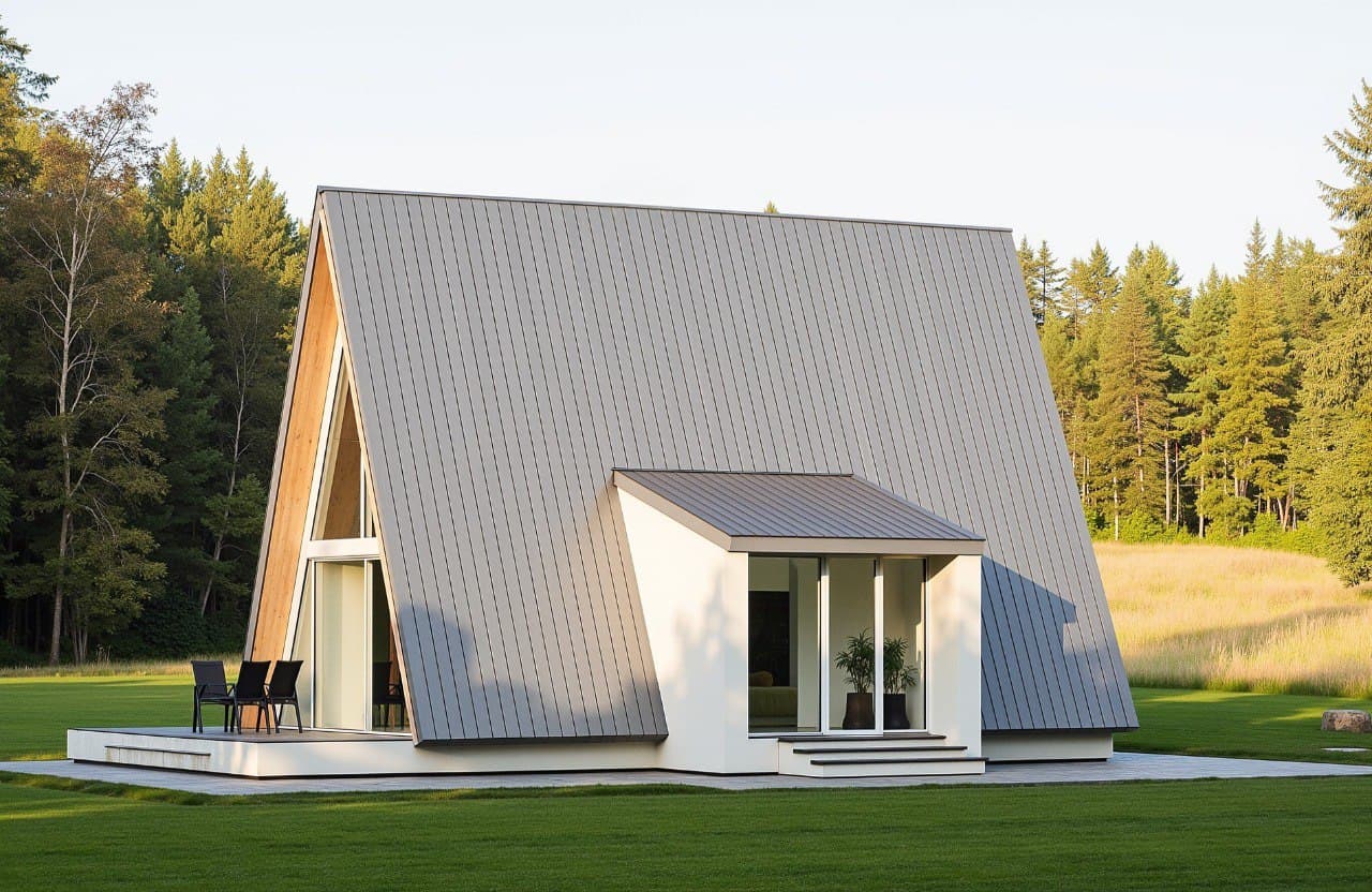 A-frame 715-2 — 87,6 m², vedere 8/10