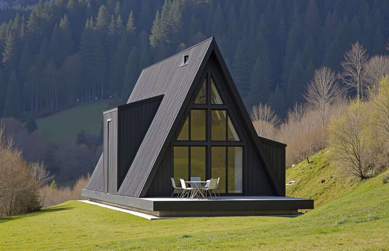 A-frame 715-2 — 87,6 m², vedere 10/10