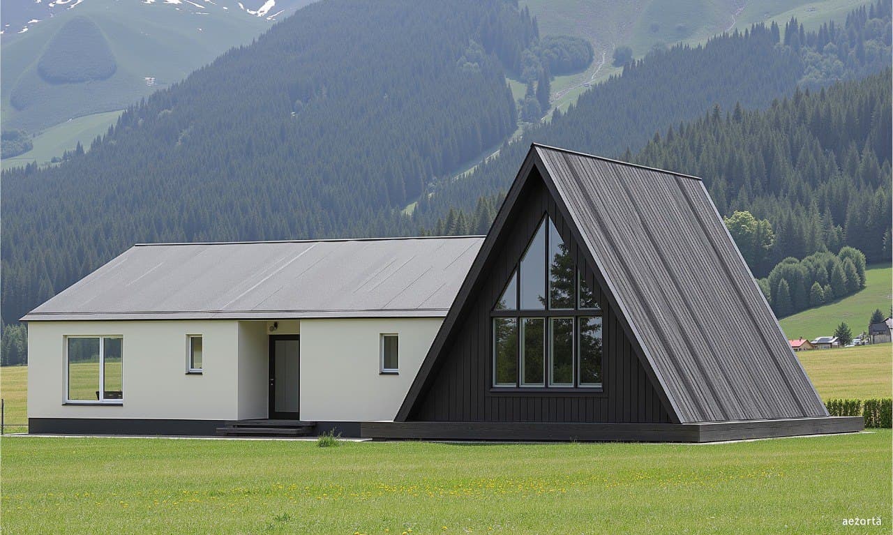 A-frame 715-9 — 147 m², vedere 2/11