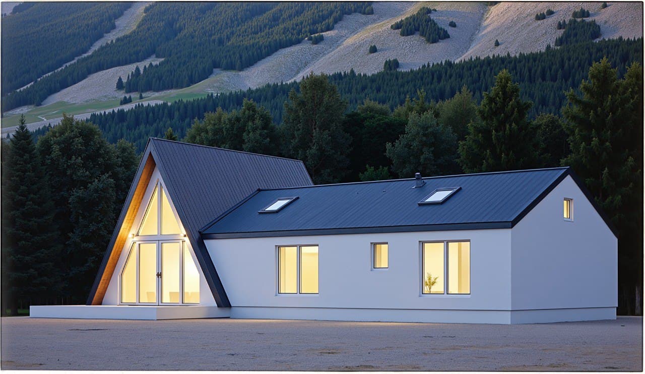 A-frame 715-9 — 147 m², vedere 3/11