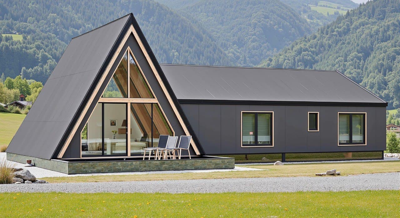 A-frame 715-9 — 147 m², vedere 7/11