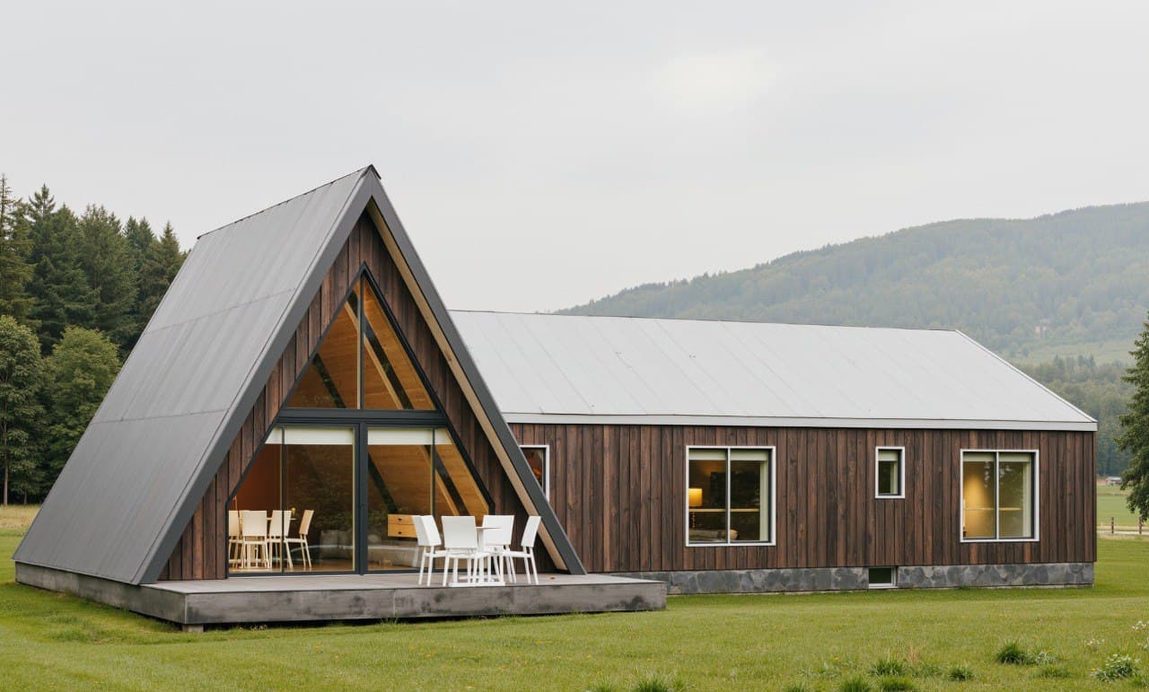 A-frame 715-9 — 147 m², vedere 8/11