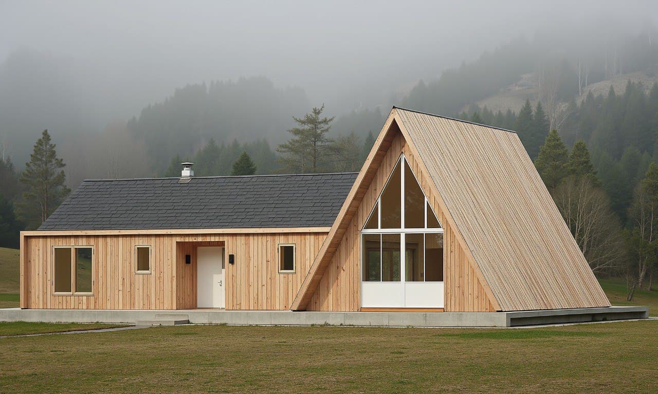 A-frame 715-9 — 147 m², vedere 11/11