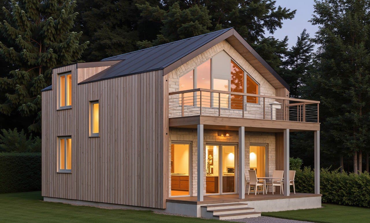 Barnhouse 744 — 101 m², vedere 5/10