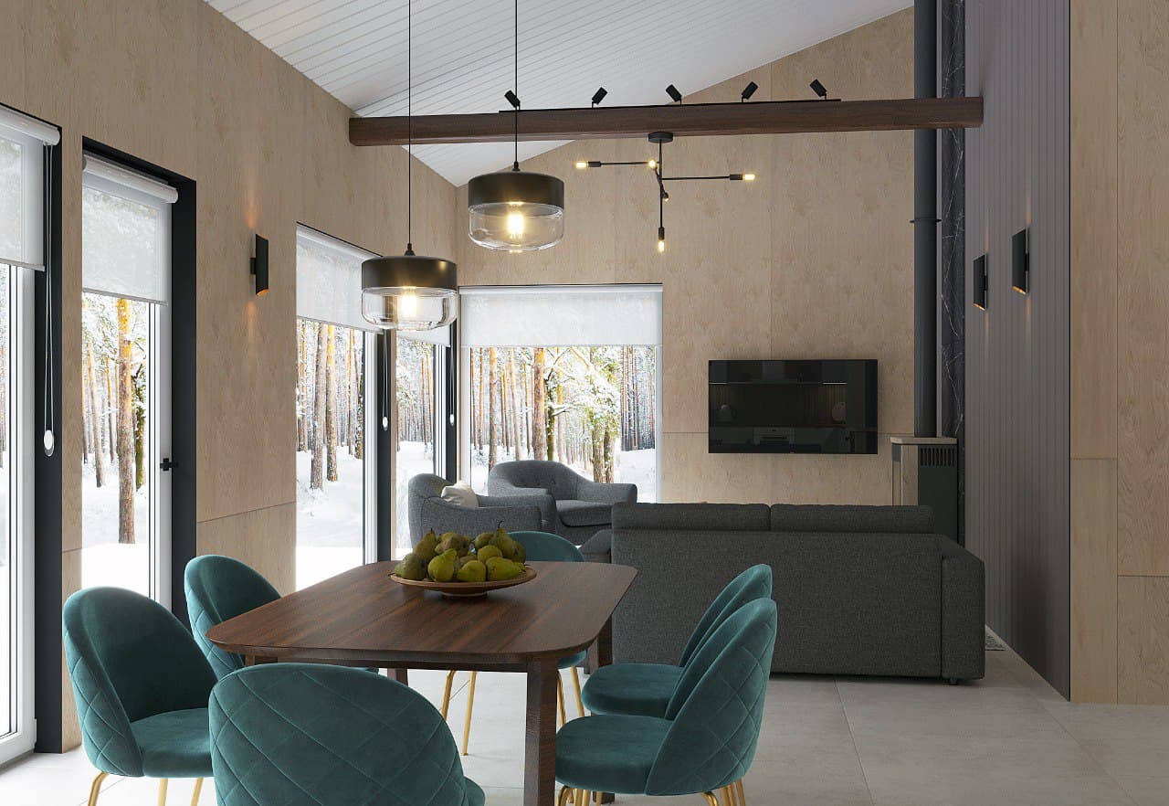 Barnhouse 748 — 97,6 m², vedere 40/46