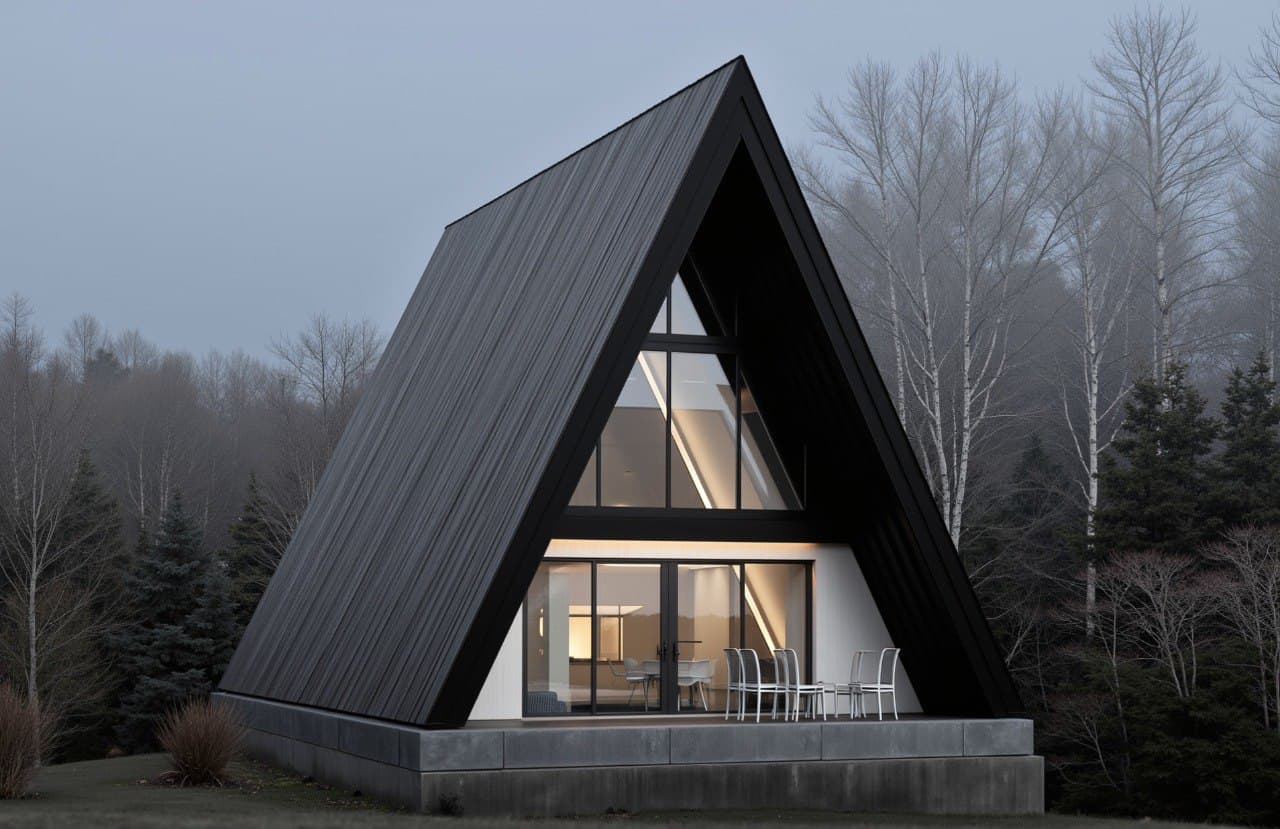 A-frame 758 — 110,8 m², vedere 2/4